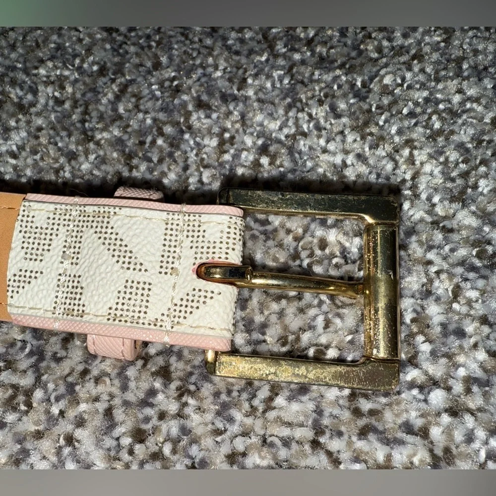 Michael Kors logo belt